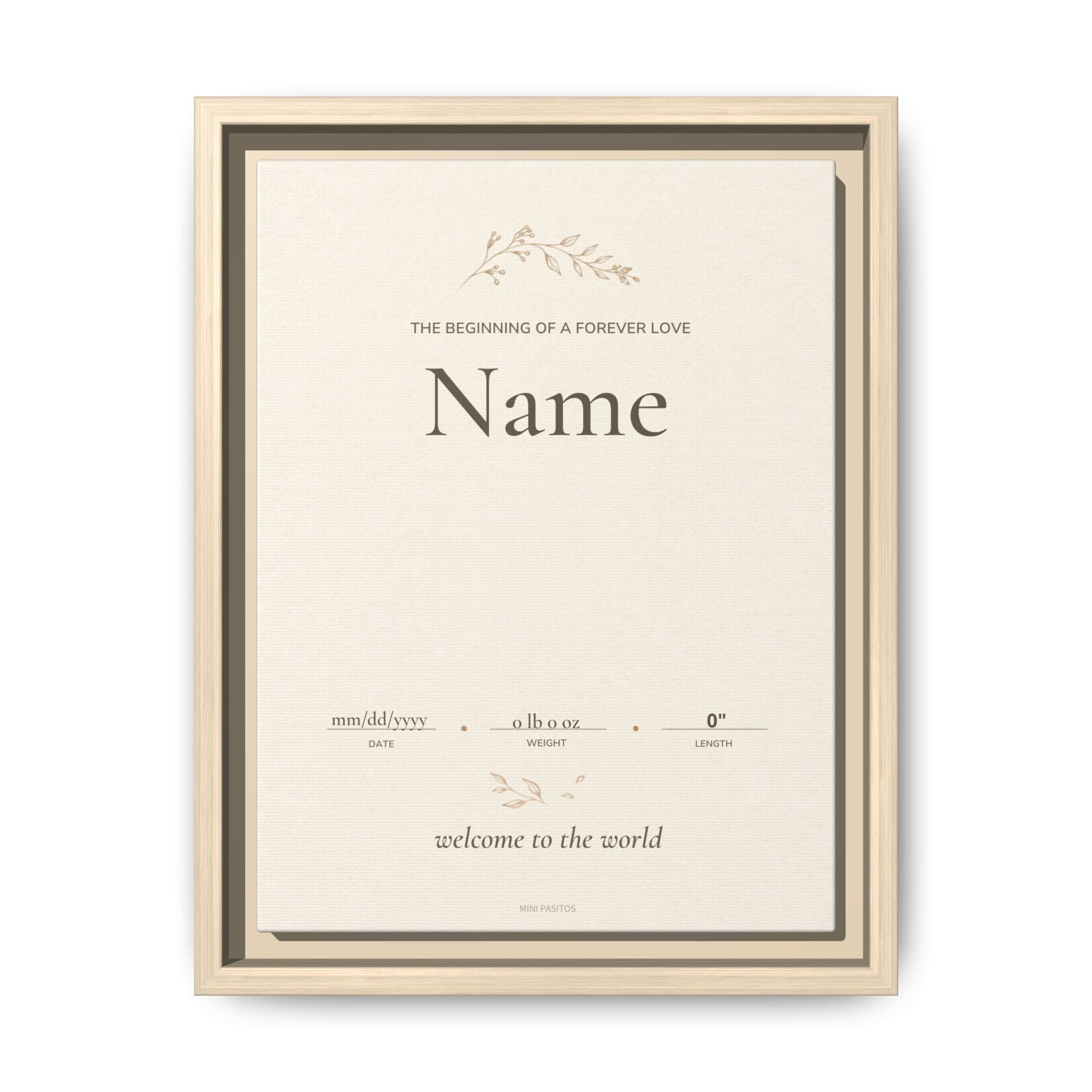 Matte Canvas, Framed (Multi-color)