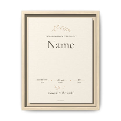 Matte Canvas, Framed (Multi-color)