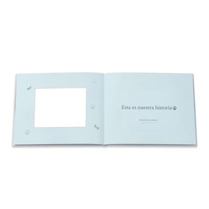 Personalized Pet Photo Book – "Nuestra Historia" Hardcover Keepsake