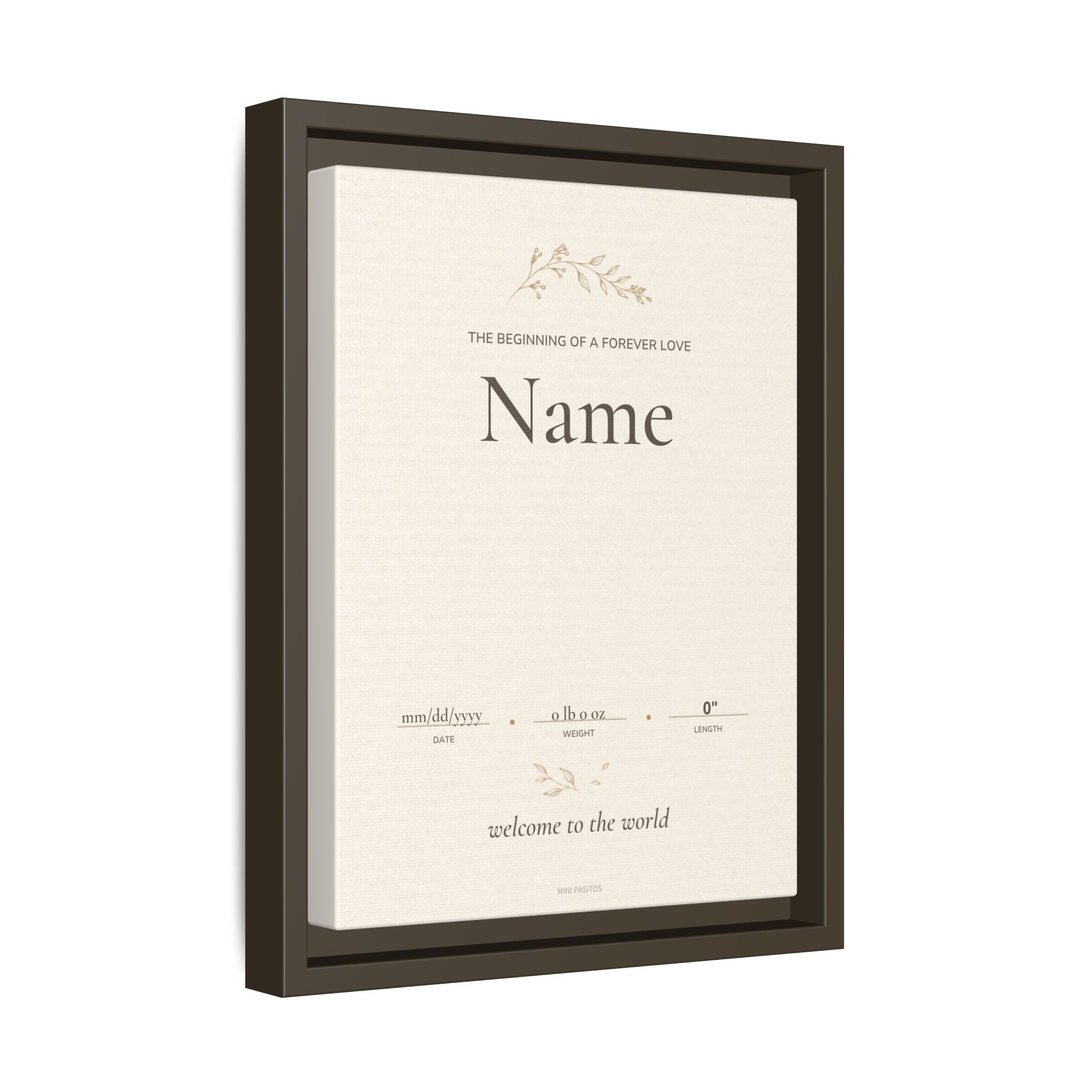 Matte Canvas, Framed (Multi-color)