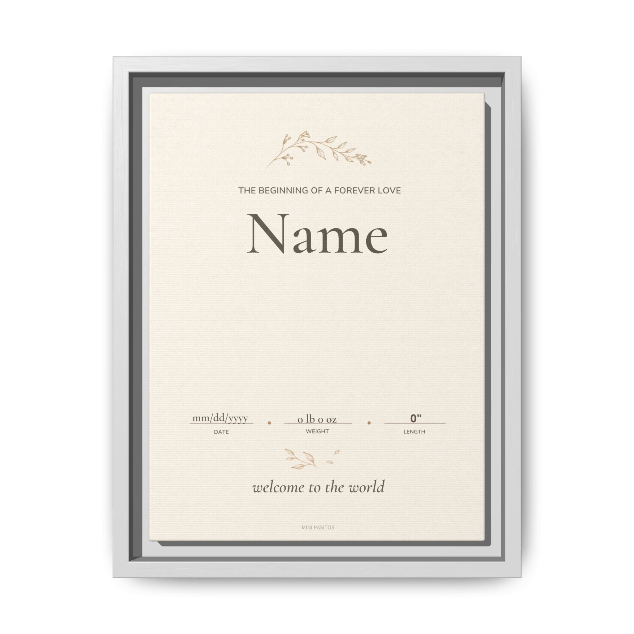Matte Canvas, Framed (Multi-color)