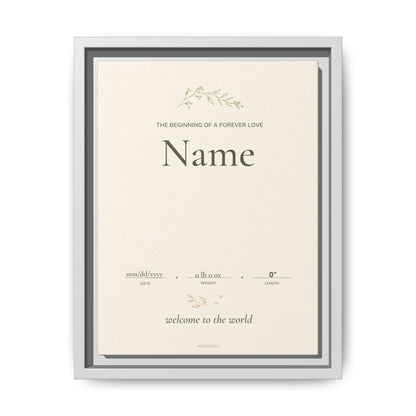 Matte Canvas, Framed (Multi-color)