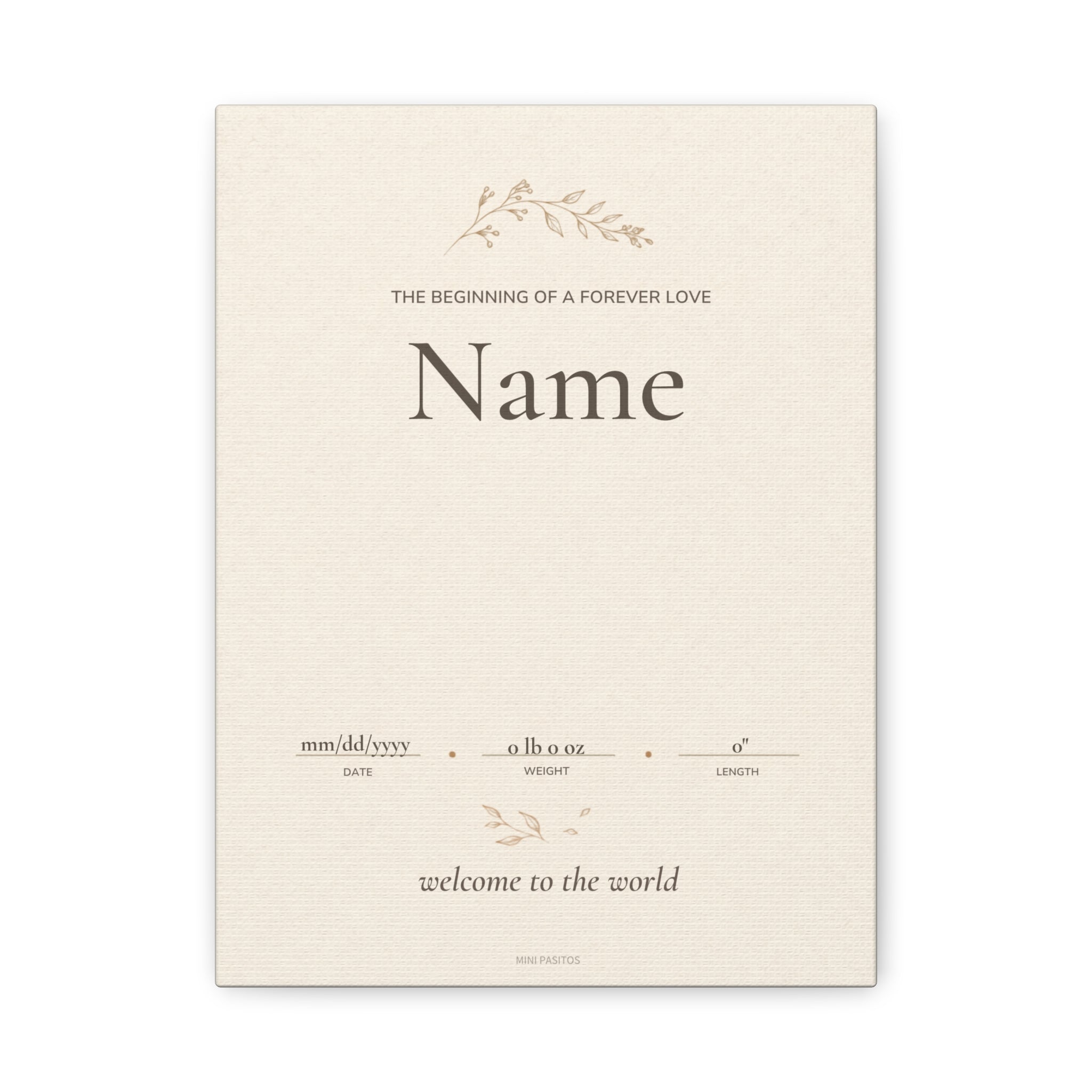 Matte Canvas, Stretched, 1.25"