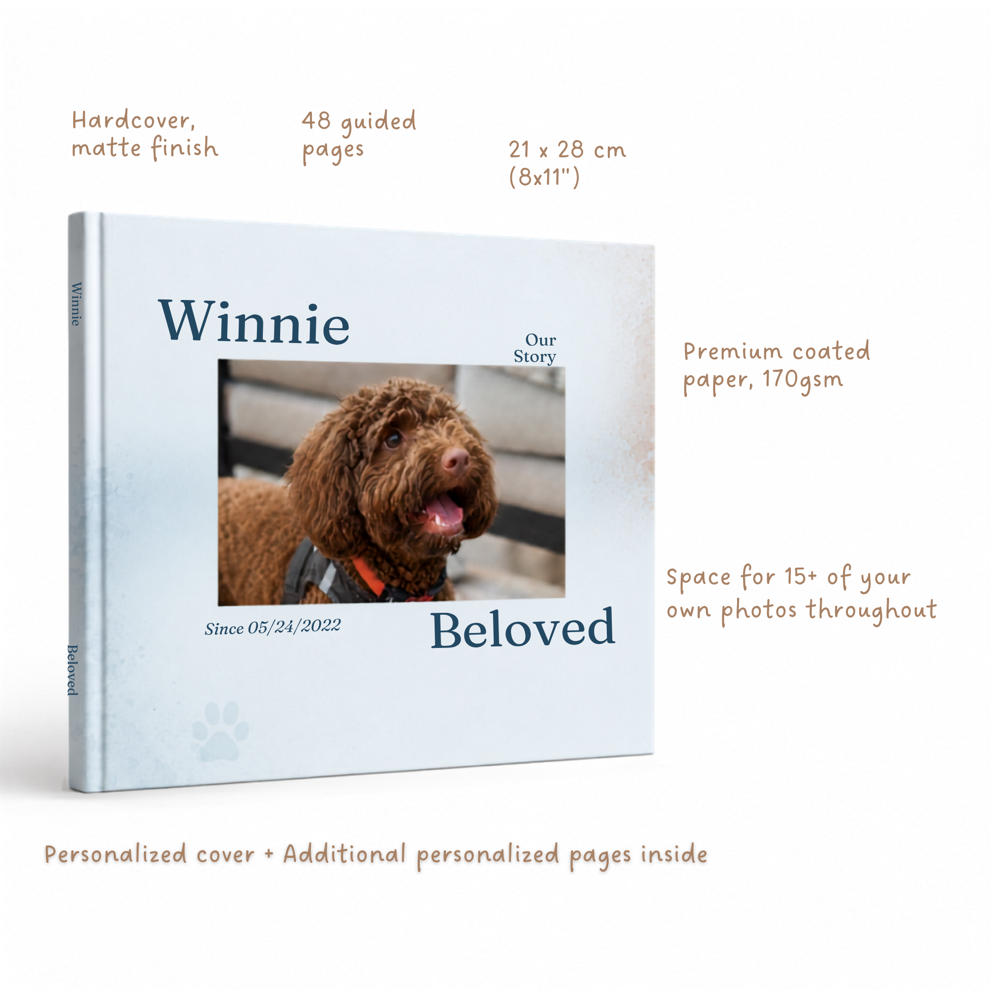Personalized Dog Memory Book